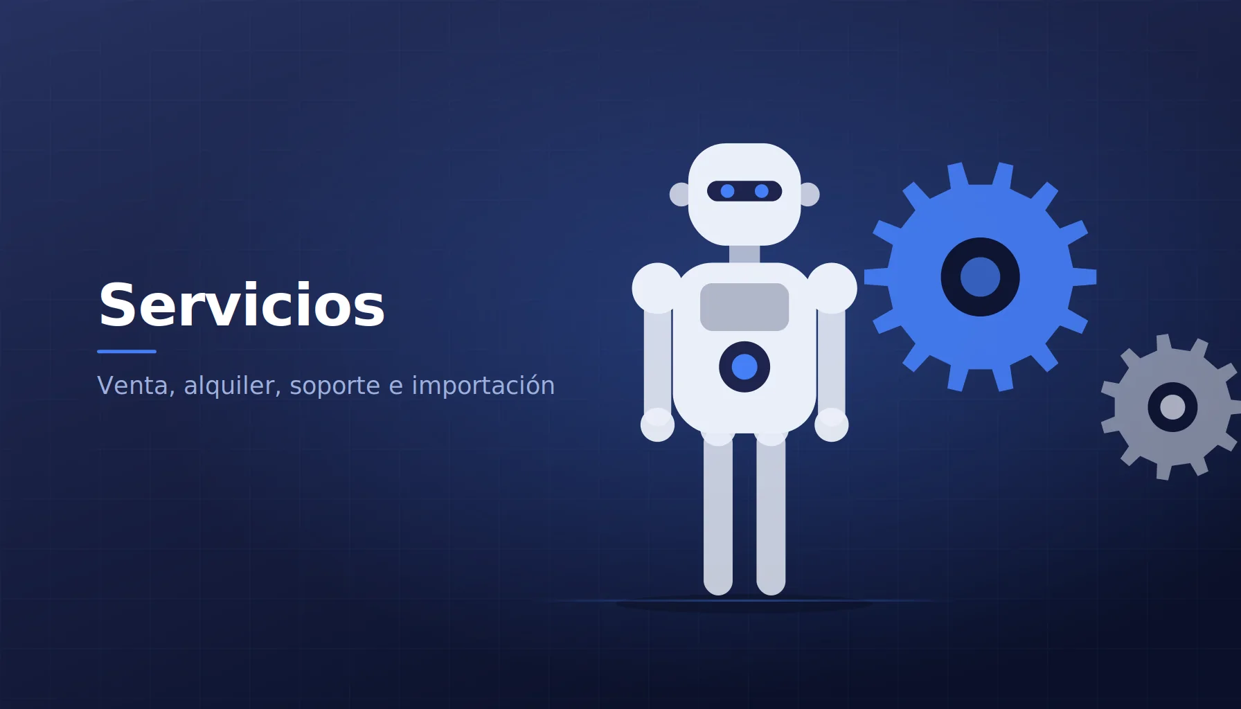 Servicios para robots humanoides